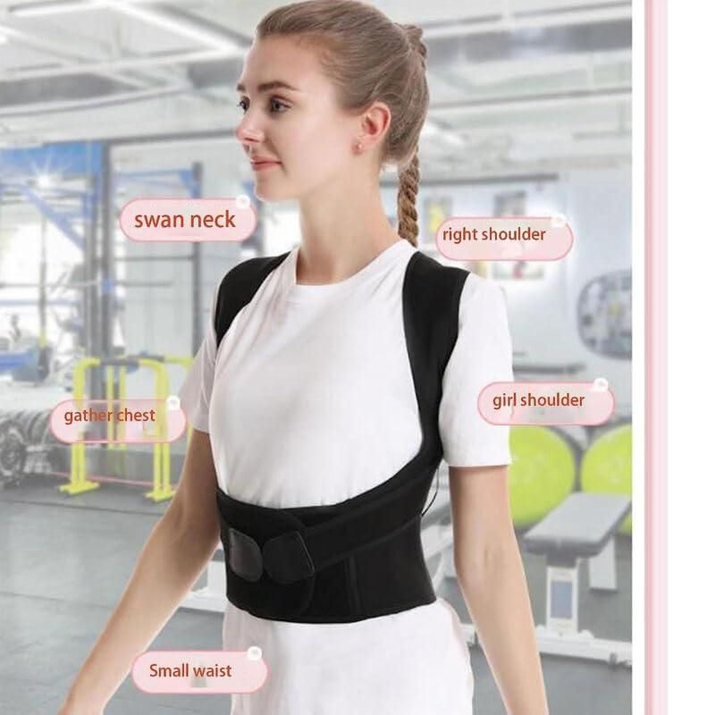 Adjustable Back Posture Corrector Belt for Men & Women | Back Pain Relief Brace | Shoulder & Spine Support | Office & Daily Use